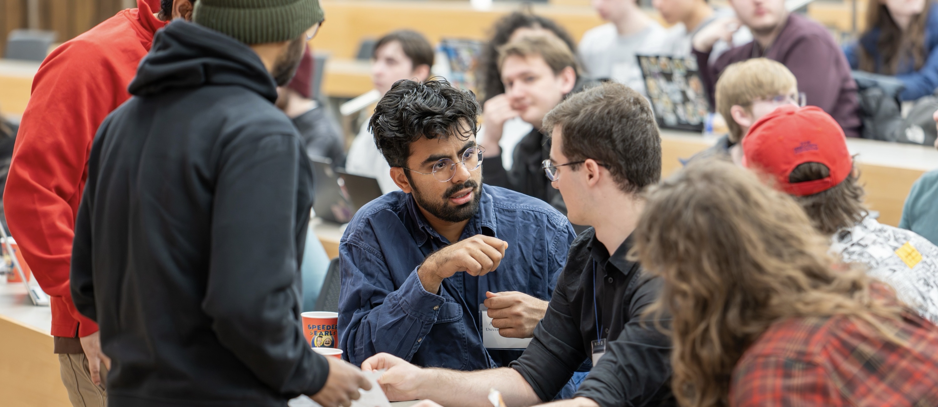 Aviral Chawla in a group hackathon
